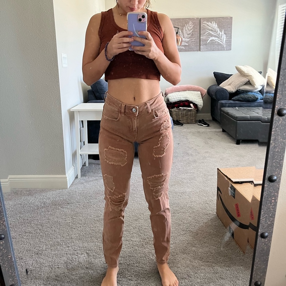 Super Stretch Ripped Jeans - Picture 2 of 3